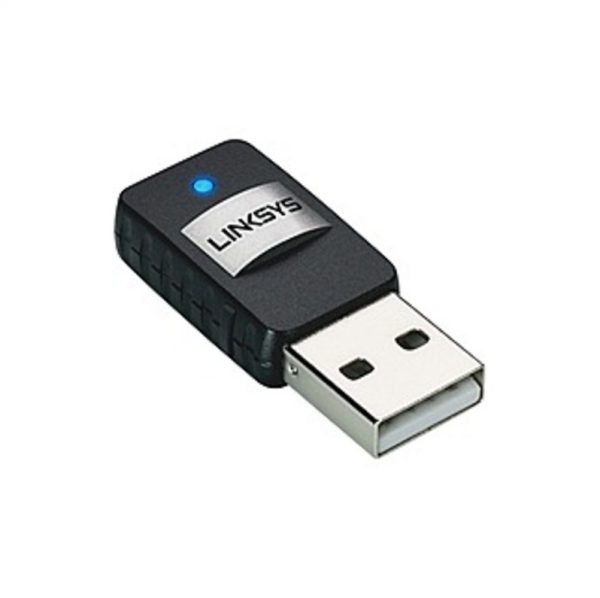 Linksys AE6000 IEEE 802.11ac - Wi-Fi Adapter for Desktop Computer/Notebook - USB - 430 Mbit/s - 2.40 GHz ISM - 5 GHz UNII - External