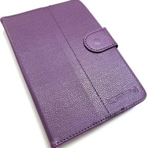 Linsay PURPLEC-7 7-Inch Portfolio Leather Blended Case - Purple