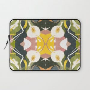 Lirios 2 Computer Cover by Alma del Valle - Laptop Sleeve - 13"