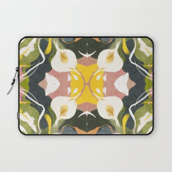 Lirios 2 Computer Cover by Alma del Valle - Laptop Sleeve - 13"