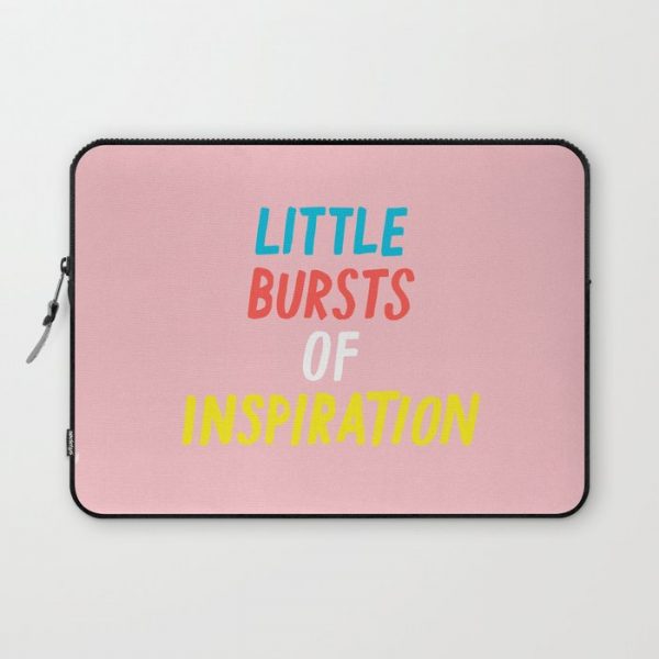 Little Bursts of Inspiration Computer Cover by Julia Walck - Laptop Sleeve - 13"