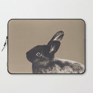 Little Rabbit on Sepia #1 #decor #art #society6 Computer Cover by Anita's & Bella's Art - Laptop Sleeve - 15"