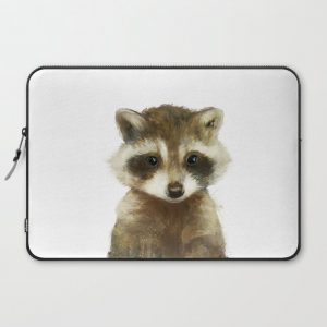 Little Raccoon Computer Cover by Amy Hamilton - Laptop Sleeve - 15"