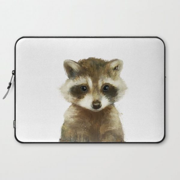 Little Raccoon Computer Cover by Amy Hamilton - Laptop Sleeve - 15"