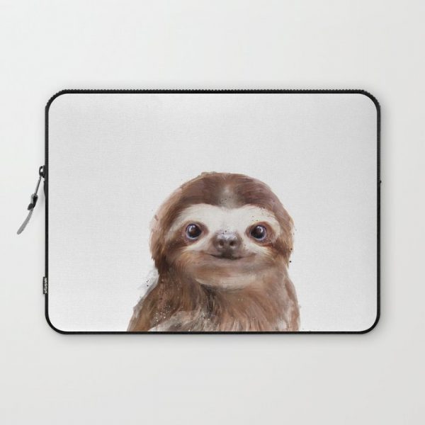 Little Sloth Computer Cover by Amy Hamilton - Laptop Sleeve - 13"