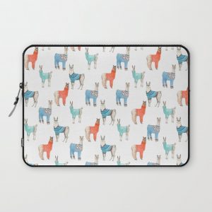 Llamas with Jumpers Computer Cover by Katy Shorttle - Laptop Sleeve - 13"