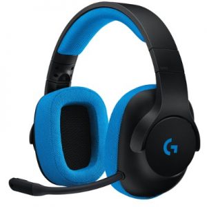 Logitech 981-000701 G233 Prodigy Wired Gaming Headset - Black/Cyan