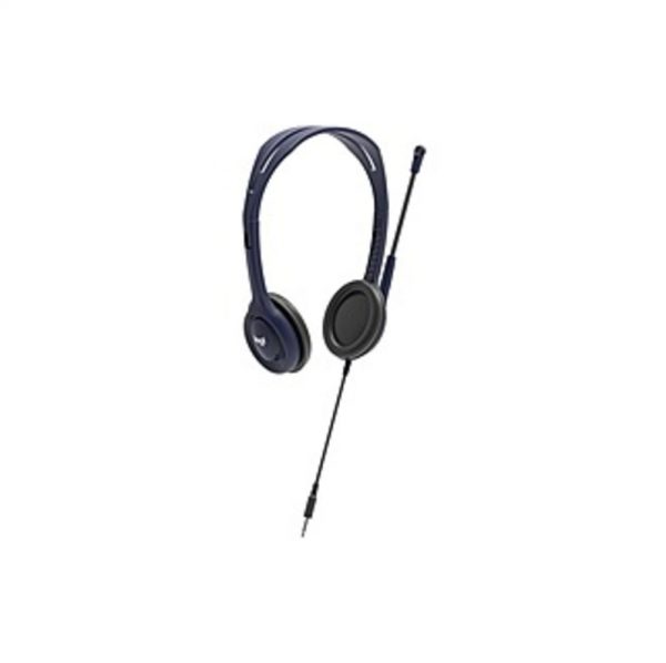 Logitech Wired 3.5 mm Headset with Microphone - Stereo - Mini-phone - Wired - 70 Hz - 9 kHz - Over-the-head - Binaural - Supra-aural - 4.30 ft Cable -