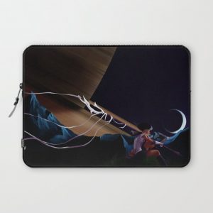 Lonely Soldier Sailor Saturn Computer Cover by Cyanineblue - Laptop Sleeve - 13"