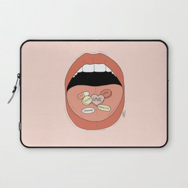 Love Is A Drug Computer Cover by Bec Flattley - Laptop Sleeve - 13"