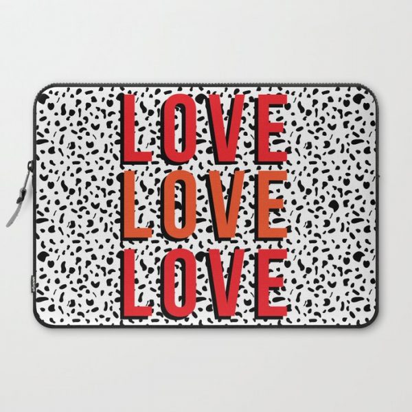 Love Love Love Computer Cover by The Native State - Laptop Sleeve - 15"