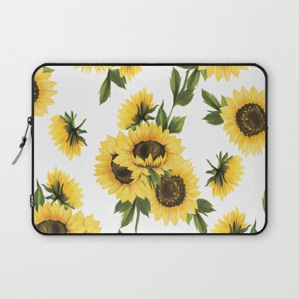 Lovely Sunflower Computer Cover by rate pattern - Laptop Sleeve - 13"