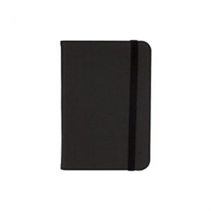 M-Edge Folio Plus Pro Keyboard/Cover Case (Folio) for 7" to 8" iPad mini - Black - Microfiber Leather - 7.8" Height x 5" Width