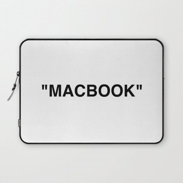 "MACBOOK" Computer Cover by EM - Showmetype - Laptop Sleeve - 13"