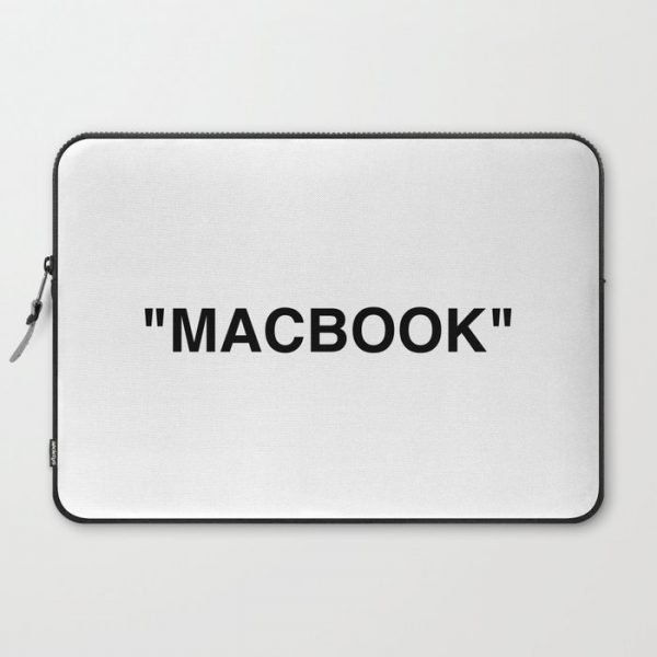 "MACBOOK" Computer Cover by EM - Showmetype - Laptop Sleeve - 15"