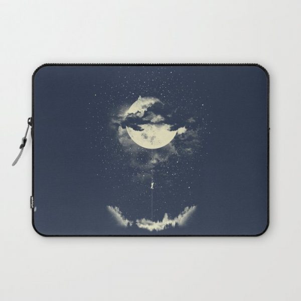 MOON CLIMBING Computer Cover by los tomatos - Laptop Sleeve - 13"