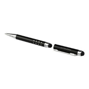 Macally Dual Size Tip Stylus with Ink Pen - Stylus / ballpen - black