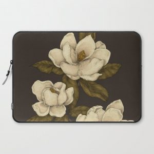 Magnolias Computer Cover by Jessica Roux - Laptop Sleeve - 15"