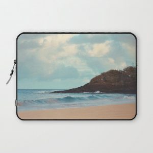 Makena waves Computer Cover by Get a tree gallery - Laptop Sleeve - 13"