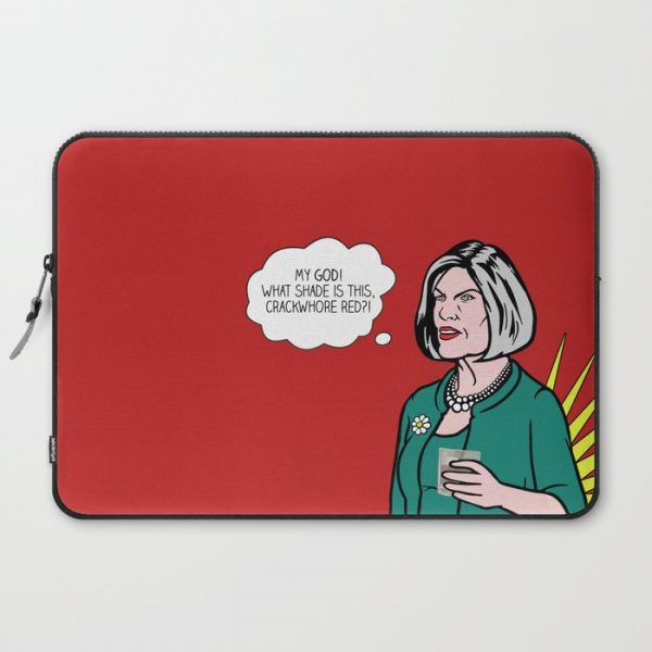 Malory Archer Lichtenstein Computer Cover by tmwt - Laptop Sleeve - 15"