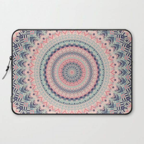 Mandala 515 Computer Cover by Mandala Of Life - Laptop Sleeve - 15"