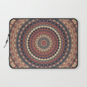 Mandala 595 Computer Cover by Mandala Of Life - Laptop Sleeve - 13"