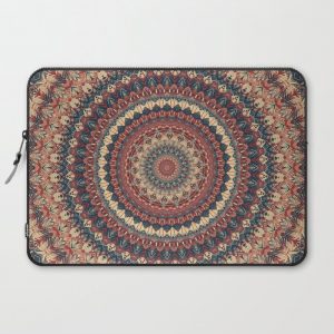 Mandala 595 Computer Cover by Mandala Of Life - Laptop Sleeve - 15"