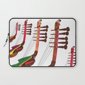 Mangbetu Harp Computer Cover by OBJClothing - Laptop Sleeve - 13"