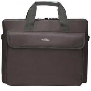 Manhattan 438889 London Notebook Computer Briefcase - Black