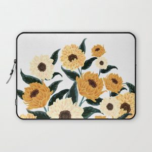 Many Sunflowers Computer Cover by Crystal W Design - Laptop Sleeve - 13"