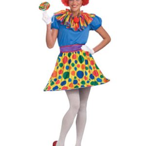 Mardi Gras Holiday Clown Fancy Dress Costume Circus Costume