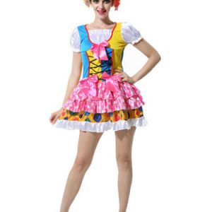 Mardi Gras Sexy Clown Fancy Dress Costume Circus Costume