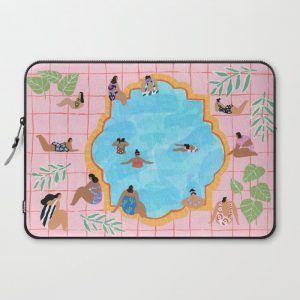 Marigold pool Computer Cover by Helo Birdie - Laptop Sleeve - 15"