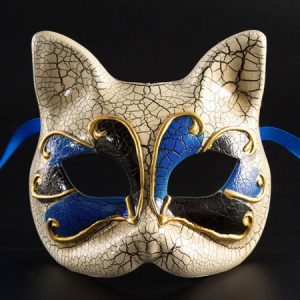 Mask Halloween Costume Fox Mask Gilding Masquerade Costume Accessories