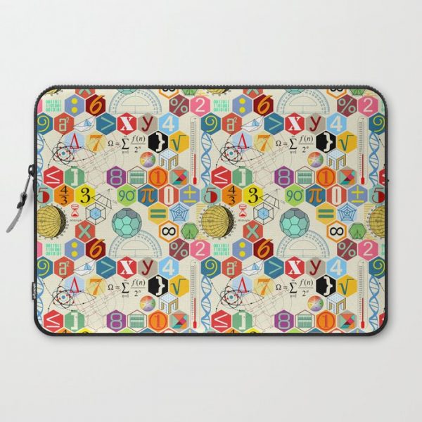 Math in color (little) Computer Cover by Chicca Besso - Laptop Sleeve - 15"