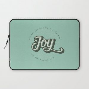 May the God of Hope Fill You With All Joy Computer Cover by Cina Catteau - Laptop Sleeve - 13"