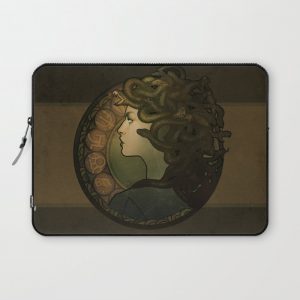 Medusa Nouveau Computer Cover by Megan Lara - Laptop Sleeve - 13"