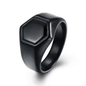 Men's Stylish Titanium Steel Ring