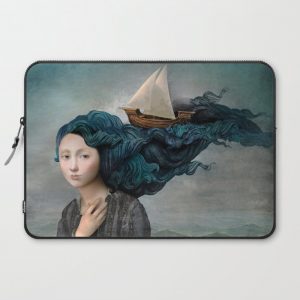 Message from the Sea Computer Cover by Christian Schloe - Laptop Sleeve - 15"