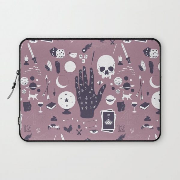 Methods of Divination - Purple Computer Cover by Keely Honeywell - Laptop Sleeve - 13"