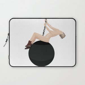 Miley Cyrus - Wrecking Ball Computer Cover by The Vector Studio - Laptop Sleeve - 13"