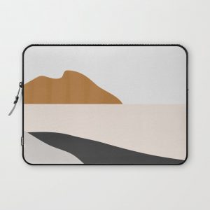 Minimal Art Landscape 3 Computer Cover by ThingDesign - Laptop Sleeve - 13"