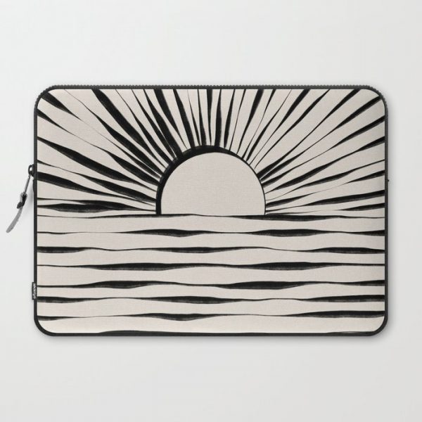 Minimal Sunrise / Sunset Computer Cover by Alisa Galitsyna - Laptop Sleeve - 15"