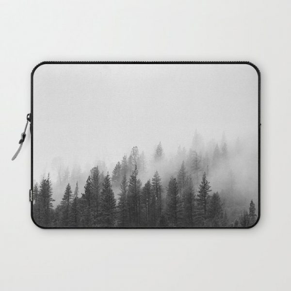 Misty Forest Computer Cover by Summer Sun Home Art - Laptop Sleeve - 13"