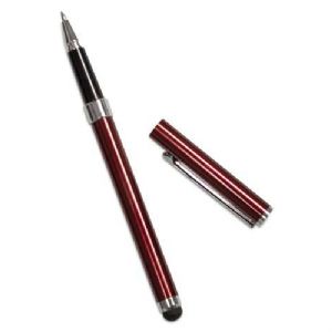 Mobile Edge Stylus/Rollerball Pen Combo - Steel Barrel Soft Silicone T