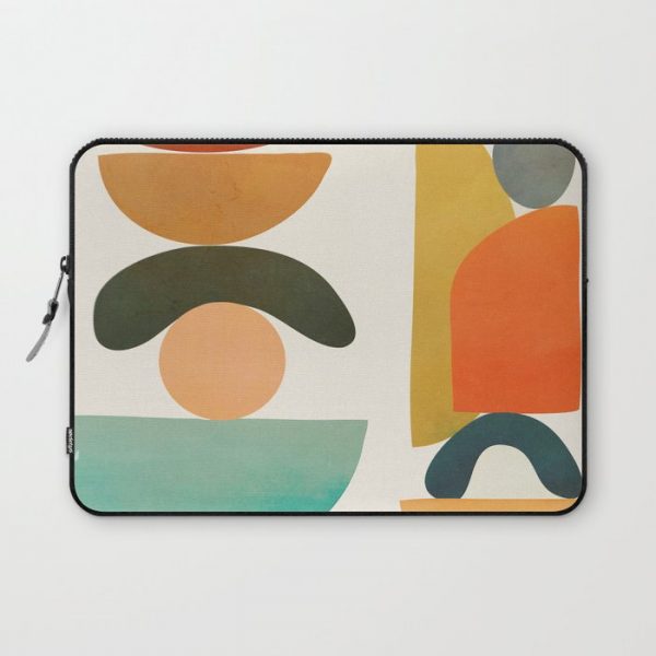 Modern Abstract Art 72 Computer Cover by City Art - Laptop Sleeve - 13"