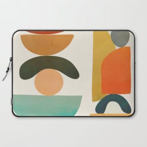 Modern Abstract Art 72 Computer Cover by City Art - Laptop Sleeve - 15"