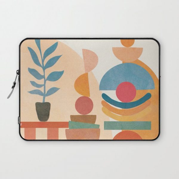 Modern Abstract Art 73 Computer Cover by City Art - Laptop Sleeve - 13"