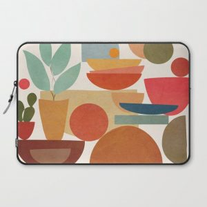 Modern Abstract Art 78 Computer Cover by City Art - Laptop Sleeve - 15"