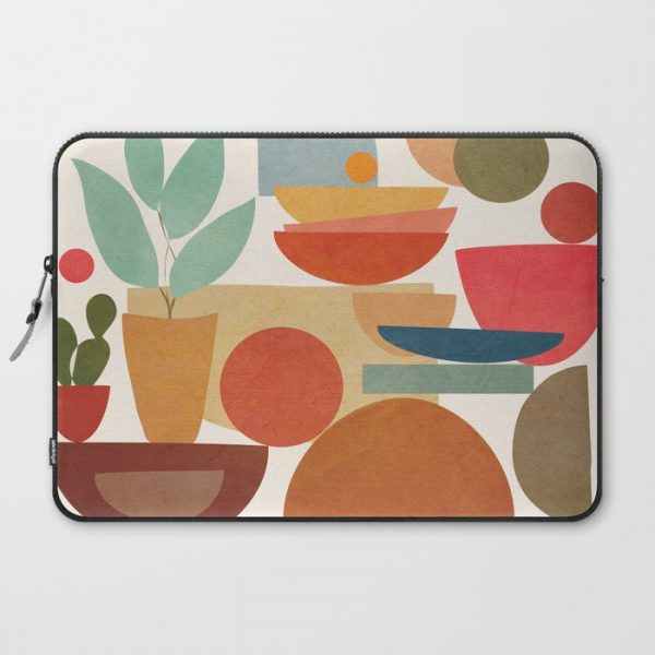 Modern Abstract Art 78 Computer Cover by City Art - Laptop Sleeve - 15"